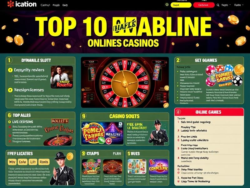 Discover the 2024 rankings of the top 10 best online casinos, including expert reviews on game variety, bonuses, security, and payout rates. Make informed decisions for your iGaming experience.